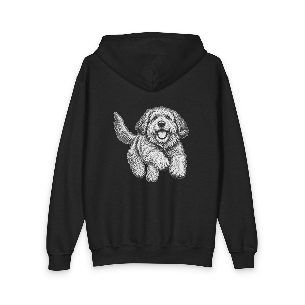 Otter Hound, Youth Heavy Blend Zipped Unisex Hoodie