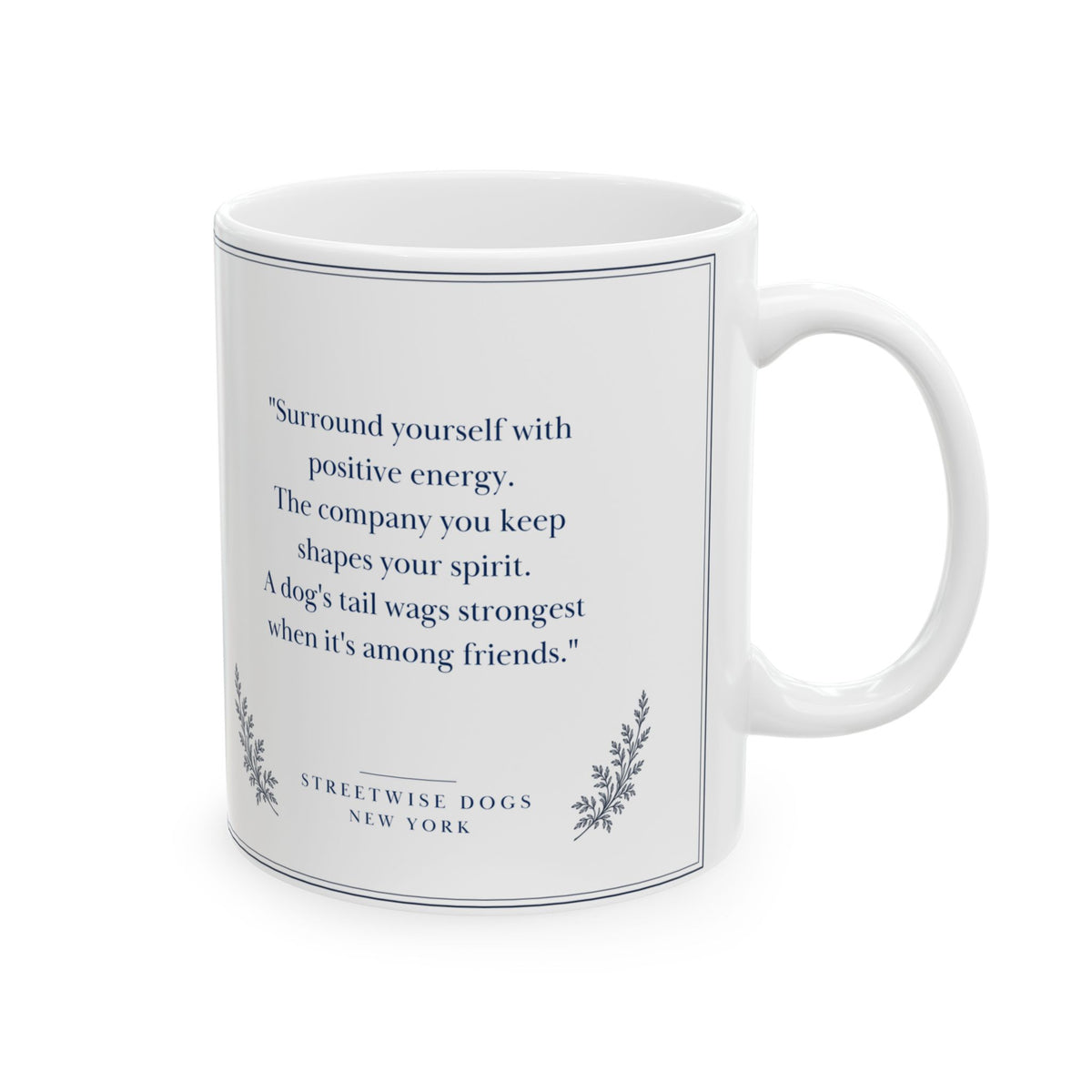 Staten Island, Doberman Puppies: Whimsical Wisdom Mug