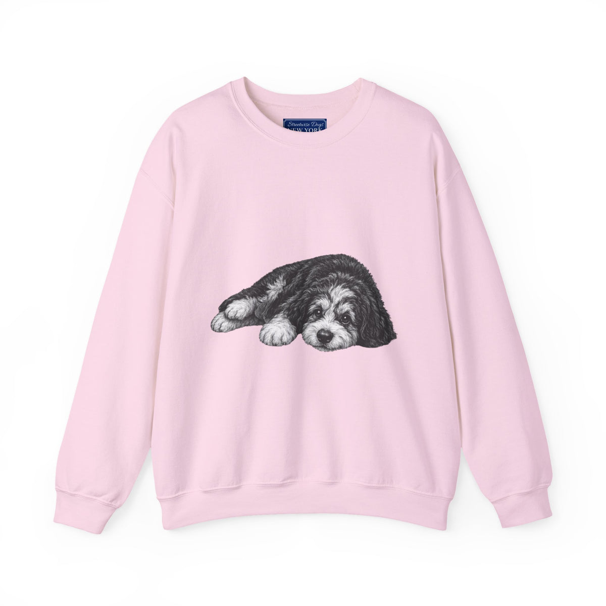 Bernedoodle, Unisex Extra Comfortable Crewneck Sweatshirt