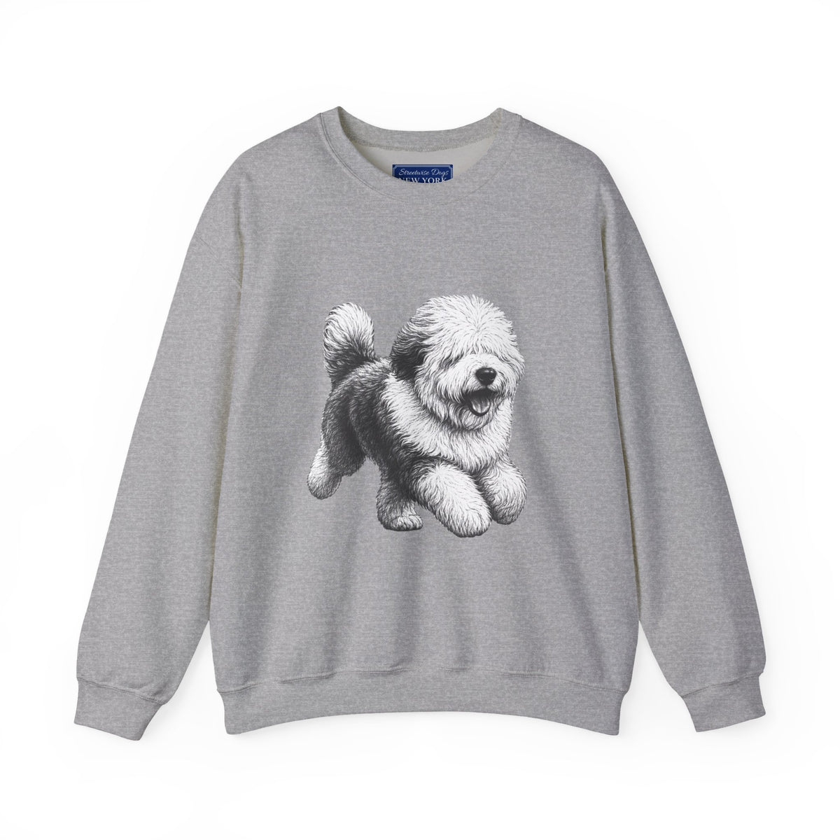 Old English Sheepdog, Unisex Extra Comfortable Crewneck Sweatshirt