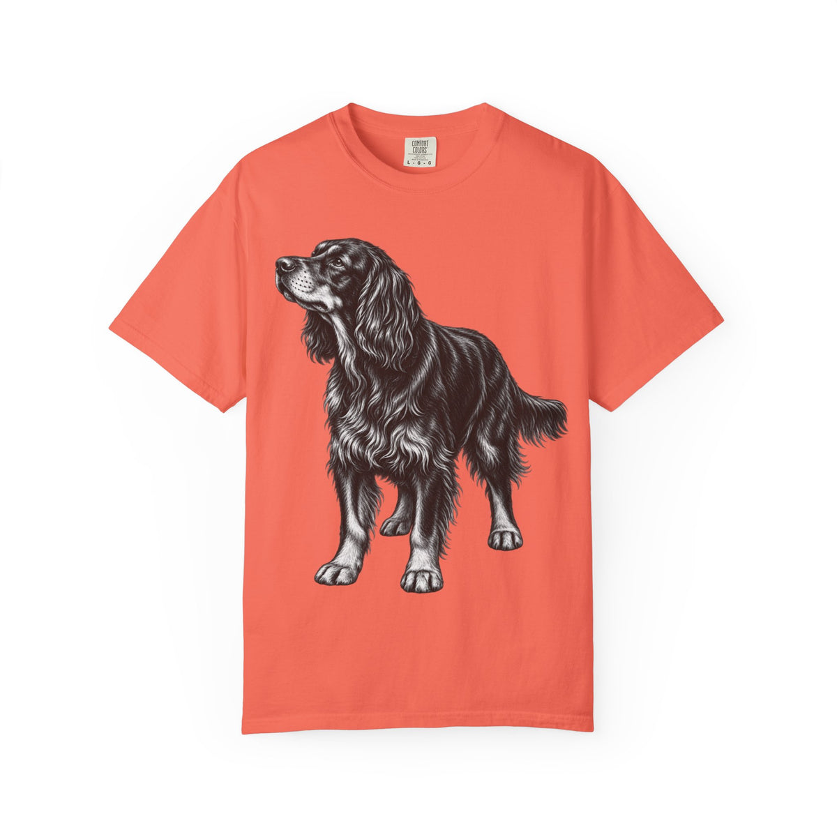 Gordon Setter, Illustrated Unisex T-Shirt | Exceptional Comfort