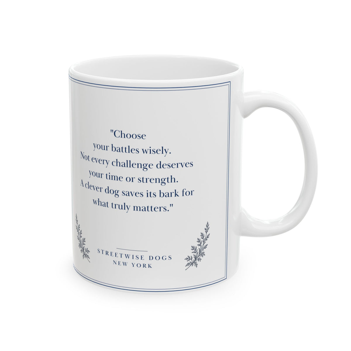 Washington Heights New York, Irish Setter: Whimsical Wisdom Mug