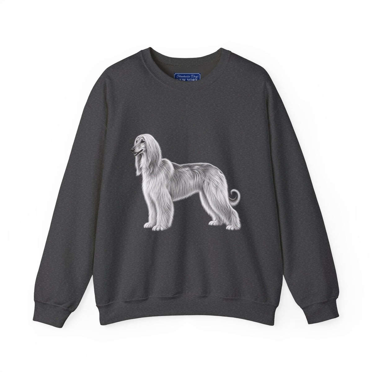 Afghan Hound, Unisex Extra Comfortable Crewneck Sweatshirt