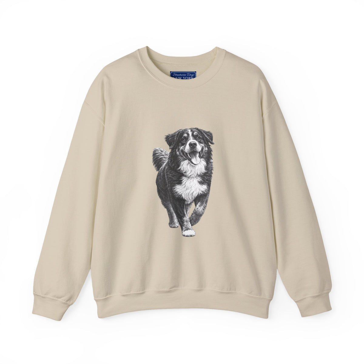 Bernese Mountain Dog, Unisex Extra Comfortable Crewneck Sweatshirt