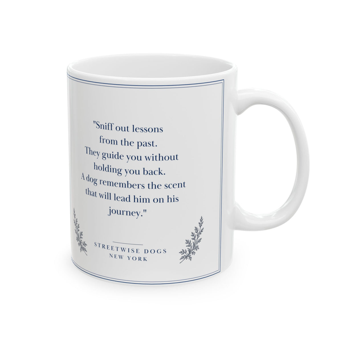 Financial District, Beagle: Whimsical Wisdom Mug